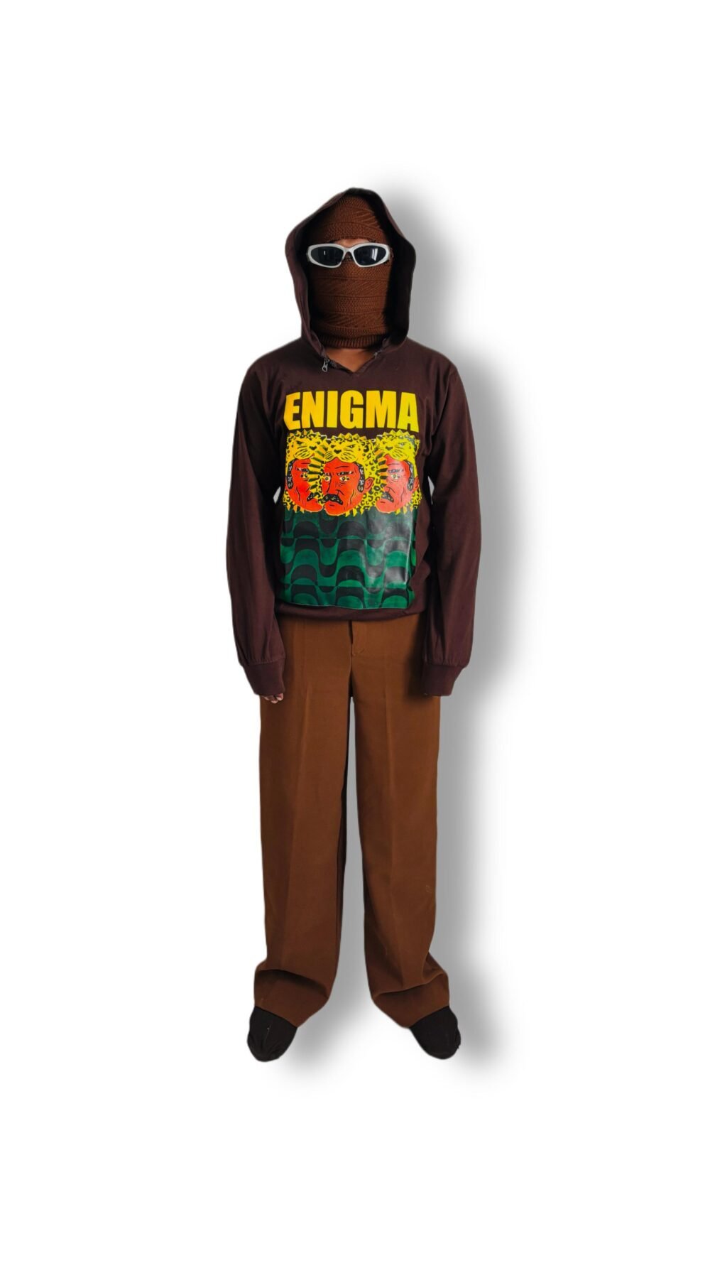 CUMIN FLUXFORM:ENGIMA DETACHABLE CAP HOODIE (UNISEX)